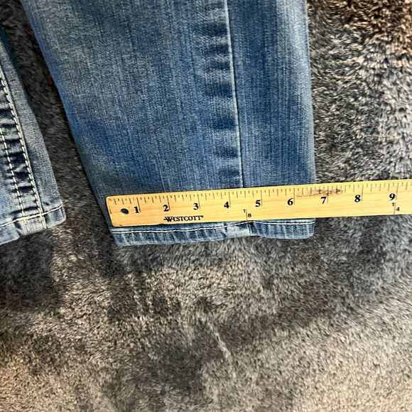 Ariat Jeans Womens 28xl Light Wash Midrise Straight Leg Western REAL Stretch - Picture 8 of 9